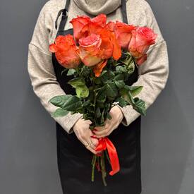 Букет из 7 роз Эквадор 50см