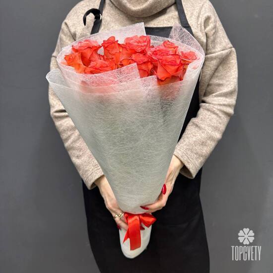 Букет из 11 роз Эквадор 50см