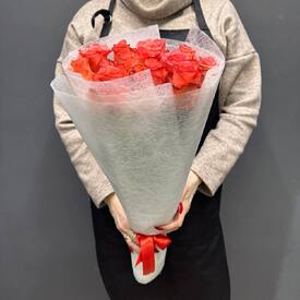 Букет из 11 роз Эквадор 50см