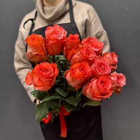 Букет из 11 роз Эквадор 50см