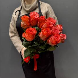 Букет из 11 роз Эквадор 50см