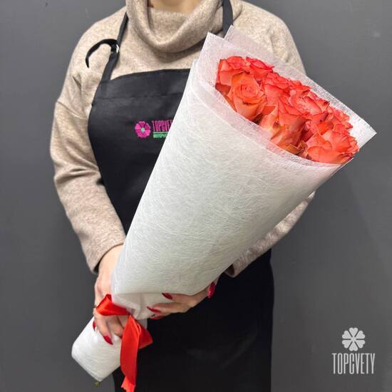 Букет из 9 роз Эквадор 50см