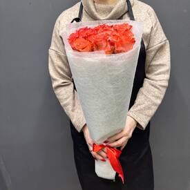 Букет из 9 роз Эквадор 50см