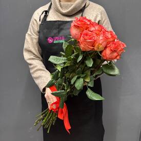 Букет из 15 роз Эквадор 50см