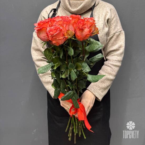 Букет из 15 роз Эквадор 50см