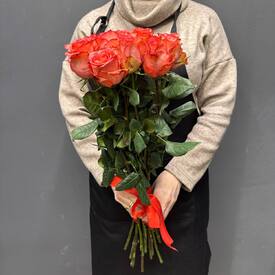 Букет из 15 роз Эквадор 50см