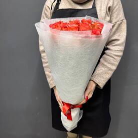 Букет из 15 роз Эквадор 50см