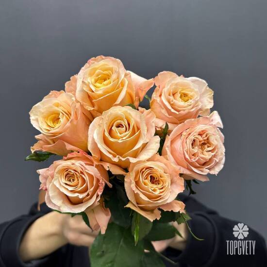 Букет из 7 роз Эквадор 50см