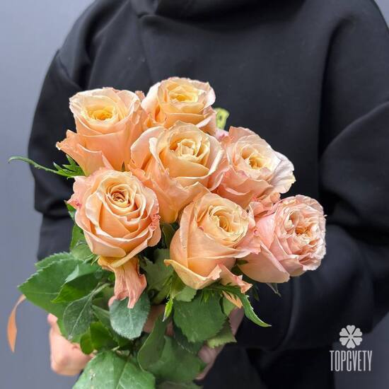 Букет из 7 роз Эквадор 50см