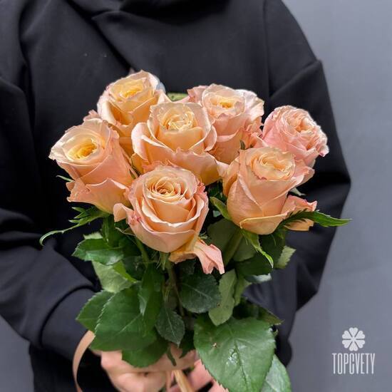 Букет из 7 роз Эквадор 50см