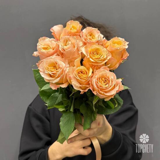 Букет из 9 роз Эквадор 50см