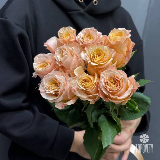 Букет из 9 роз Эквадор 50см