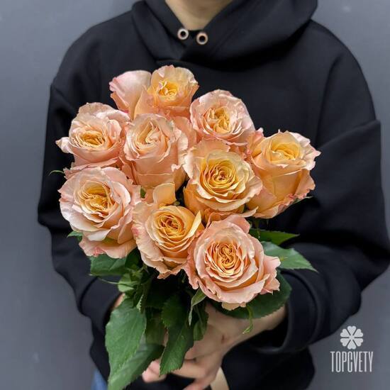 Букет из 9 роз Эквадор 50см