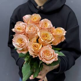 Букет из 9 роз Эквадор 50см