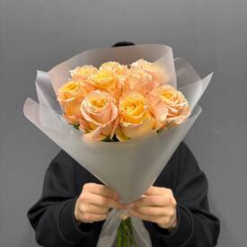 Букет из 9 роз Эквадор 50см