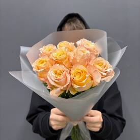 Букет из 9 роз Эквадор 50см