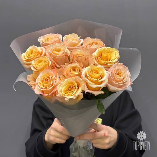 Букет из 13 роз Эквадор 50см