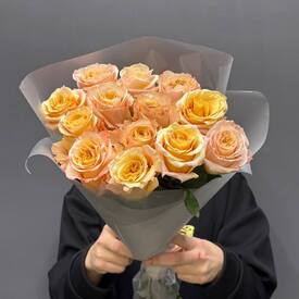 Букет из 13 роз Эквадор 50см