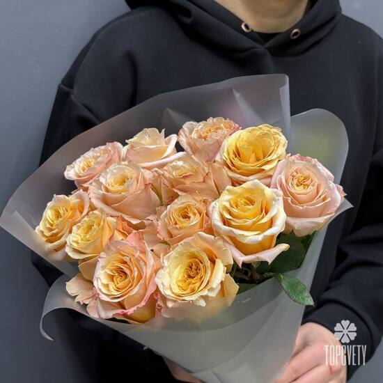 Букет из 13 роз Эквадор 50см