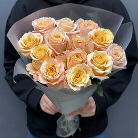 Букет из 13 роз Эквадор 50см