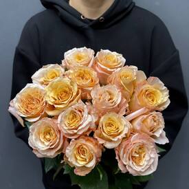 Букет из 15 роз Эквадор 50см