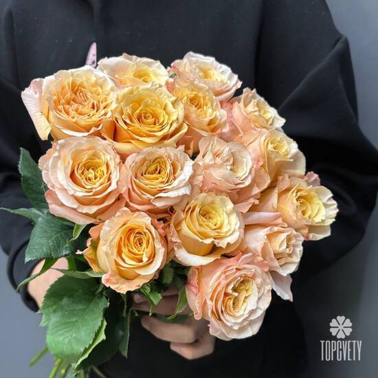 Букет из 15 роз Эквадор 50см