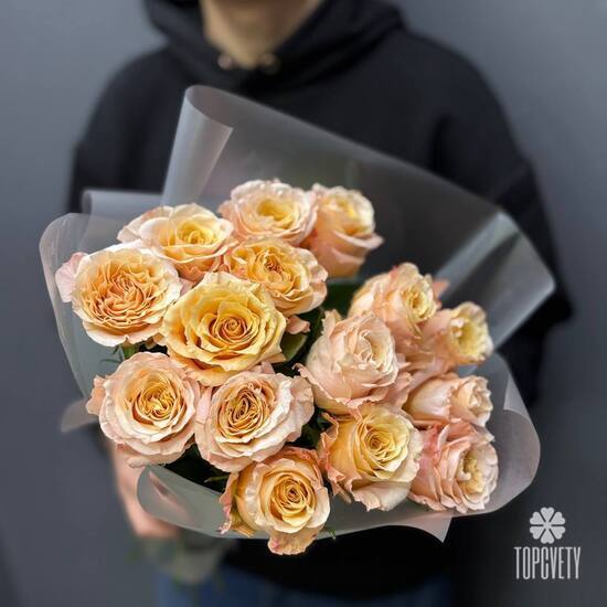 Букет из 15 роз Эквадор 50см