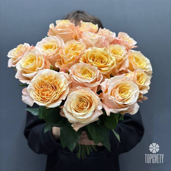 Букет из 17 роз Эквадор 50см
