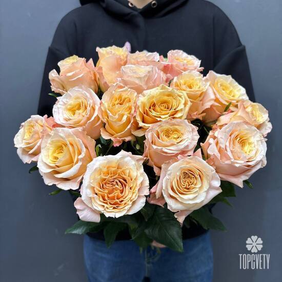 Букет из 17 роз Эквадор 50см