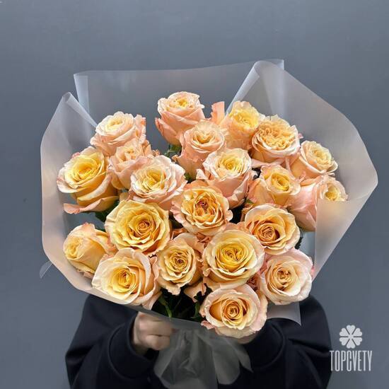 Букет из 21 роз Эквадор 50см
