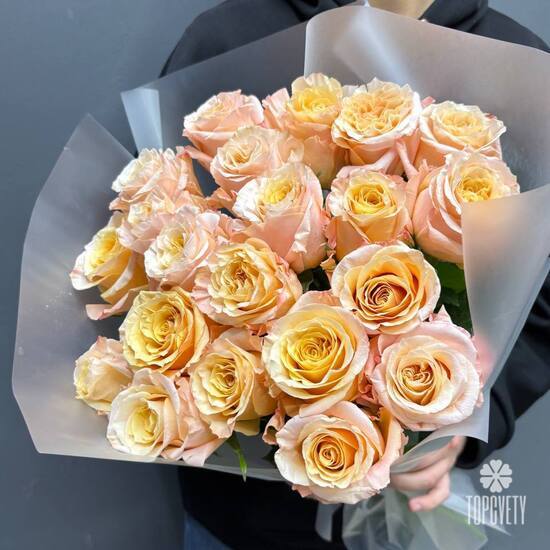 Букет из 21 роз Эквадор 50см