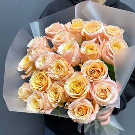 Букет из 21 роз Эквадор 50см