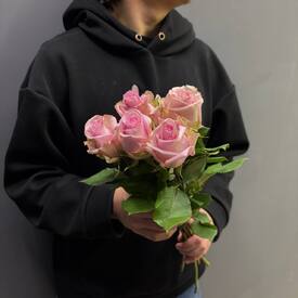 Букет из 5 роз Эквадор 50см