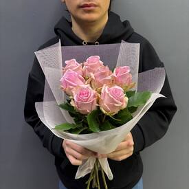 Букет из 7 роз Эквадор 50см