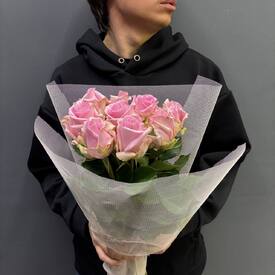 Букет из 9 роз Эквадор 50см