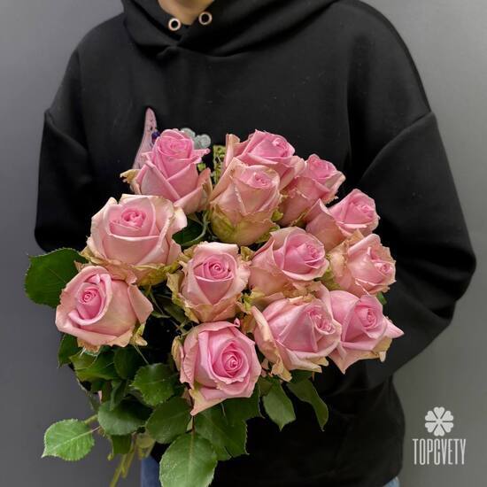 Букет из 13 роз Эквадор 50см