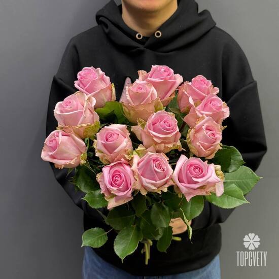 Букет из 13 роз Эквадор 50см