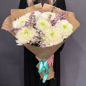 Букет из 7 хризантем Магнум копия