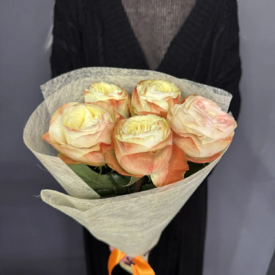 Букет из 5 роз Эквадор 50см