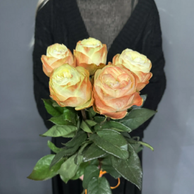 Букет из 5 роз Эквадор 50см