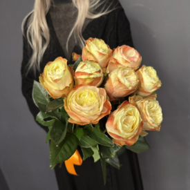 Букет из 9 роз Эквадор 50см