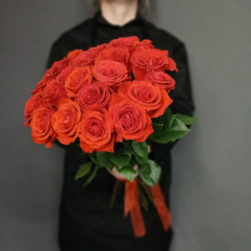 Букет из 21 розы Нина 50см