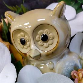 Букет из орхидей и хризантем 