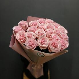 Букет из 21 розы Бимба 70см