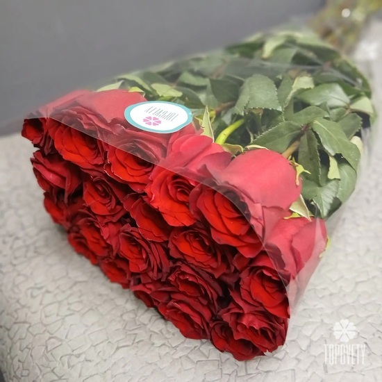 Пачка роз Эксплорер 70см (20шт)
