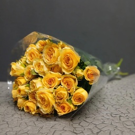 Пачка кустовых роз 50 см (10шт)	