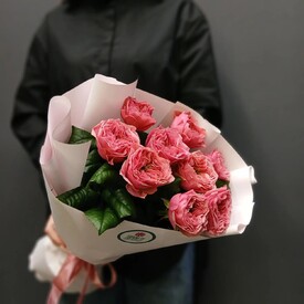 Букет из 9 роз  Риджентс Парк 50см