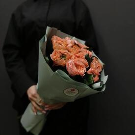  Букет из  13 роз Питер Парк Россия 50см