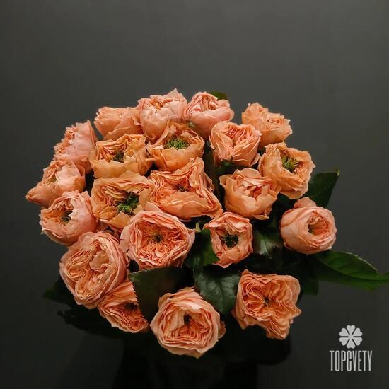  Букет из  21 розы Питер Парк Россия 50см
