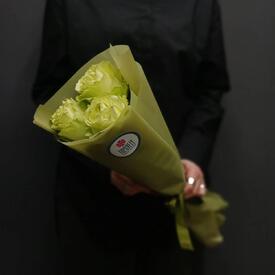 Букет из 3 роз Лимонад 50см